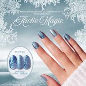 Arctic Magic Glitter Nail Polish